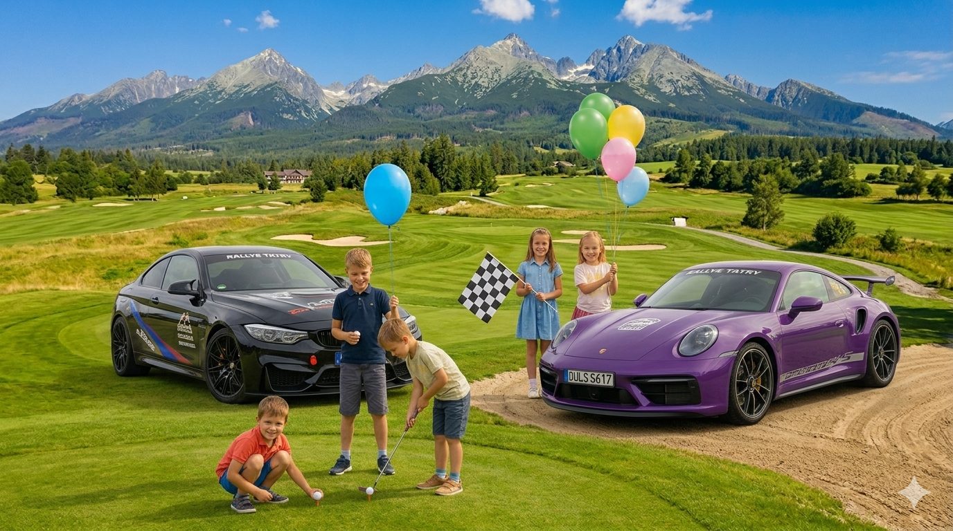 MEDZINÁRODNÝ DEŇ DETÍ 30. máj 2026 SLOVAKIA RALLYE TATRY x NÁRODNÝ DEŇ GOLFU