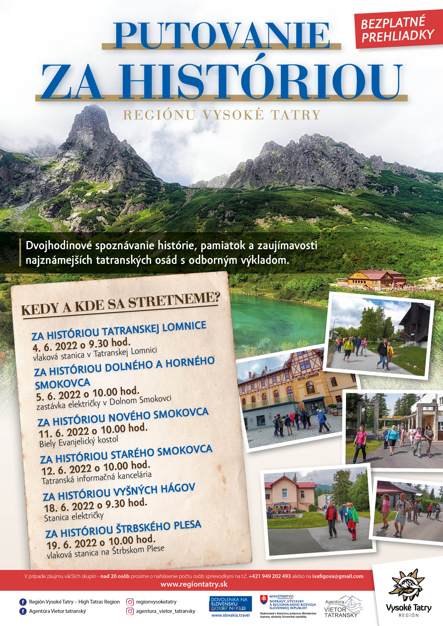 PUTOVANIE ZA HISTÓRIOU TATRANSKÝCH OSÁD – NOVÝ SMOKOVEC