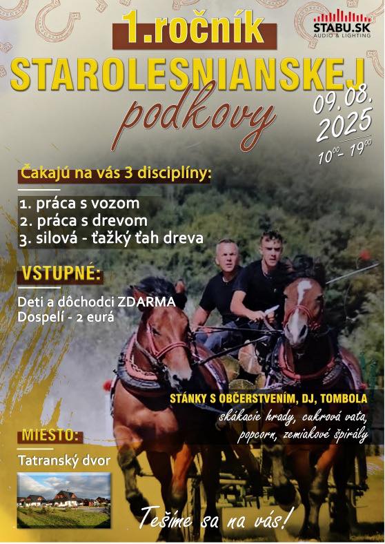 Furmánske preteky – StaroLesnianska podkova