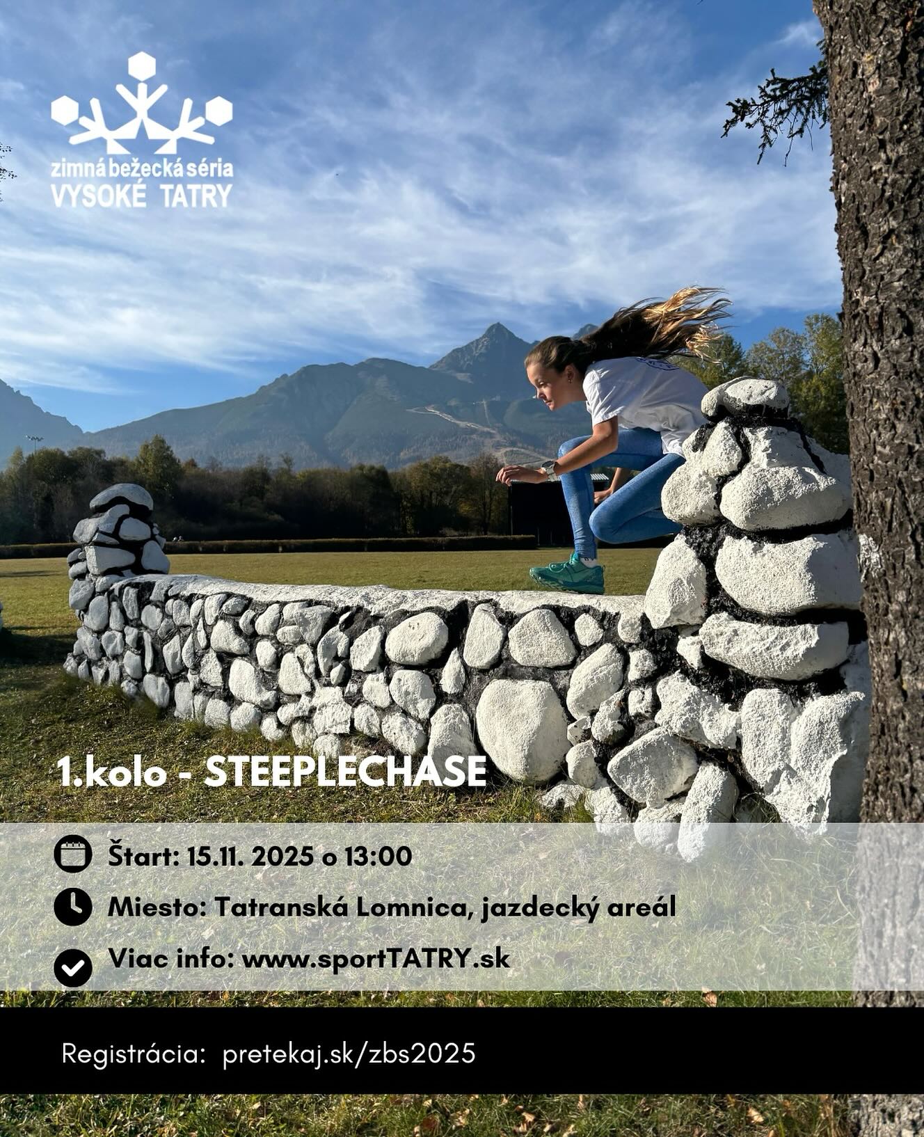 Zimná bežecká séria – 1. kolo