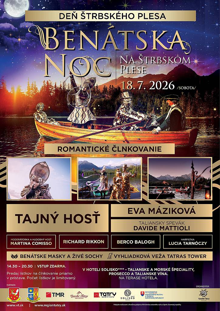 Benátska noc na Štrbskom Plese