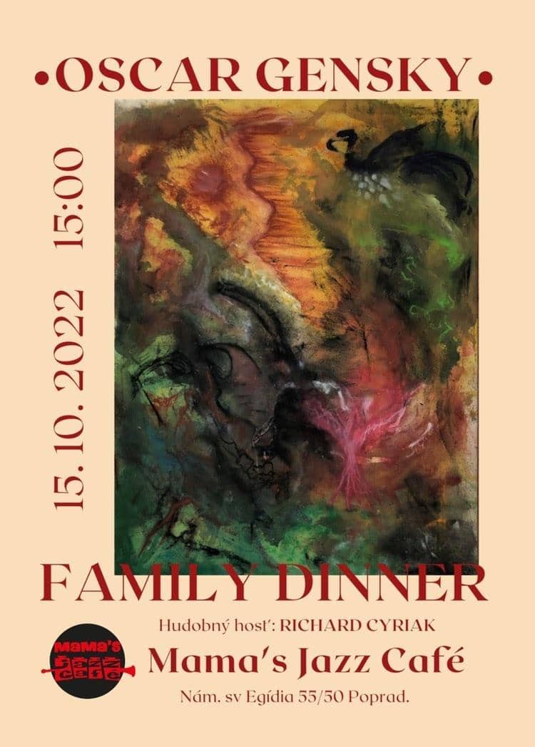 Výstava Oscar Gensky – Family Dinner