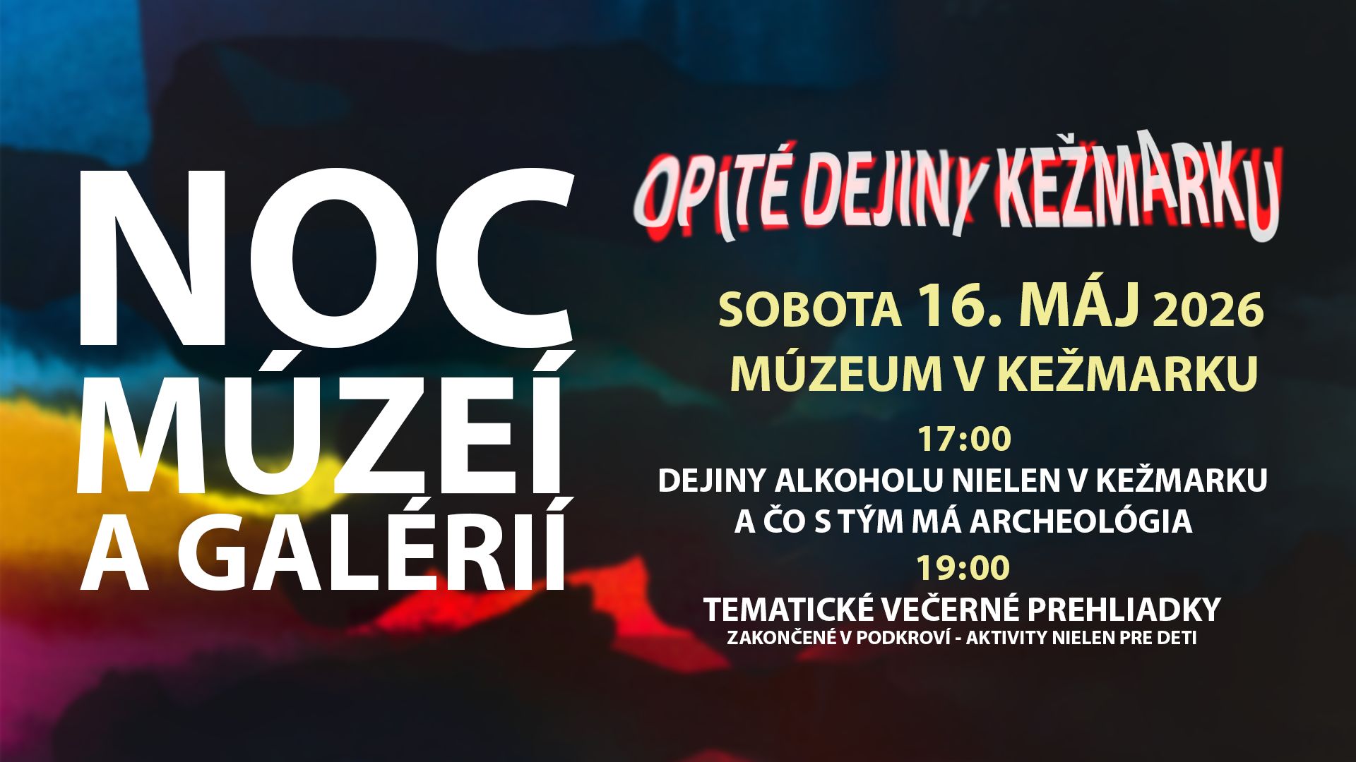 Noc múzeí a galérií na Kežmarskom hrade