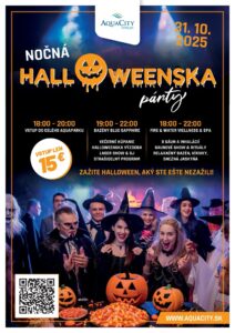 Halloweenska párty v AquaCity Poprad