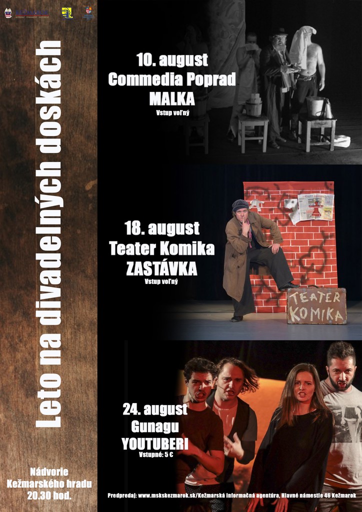 Leto na divadelných doskách: Gunagu – YOUTUBERI