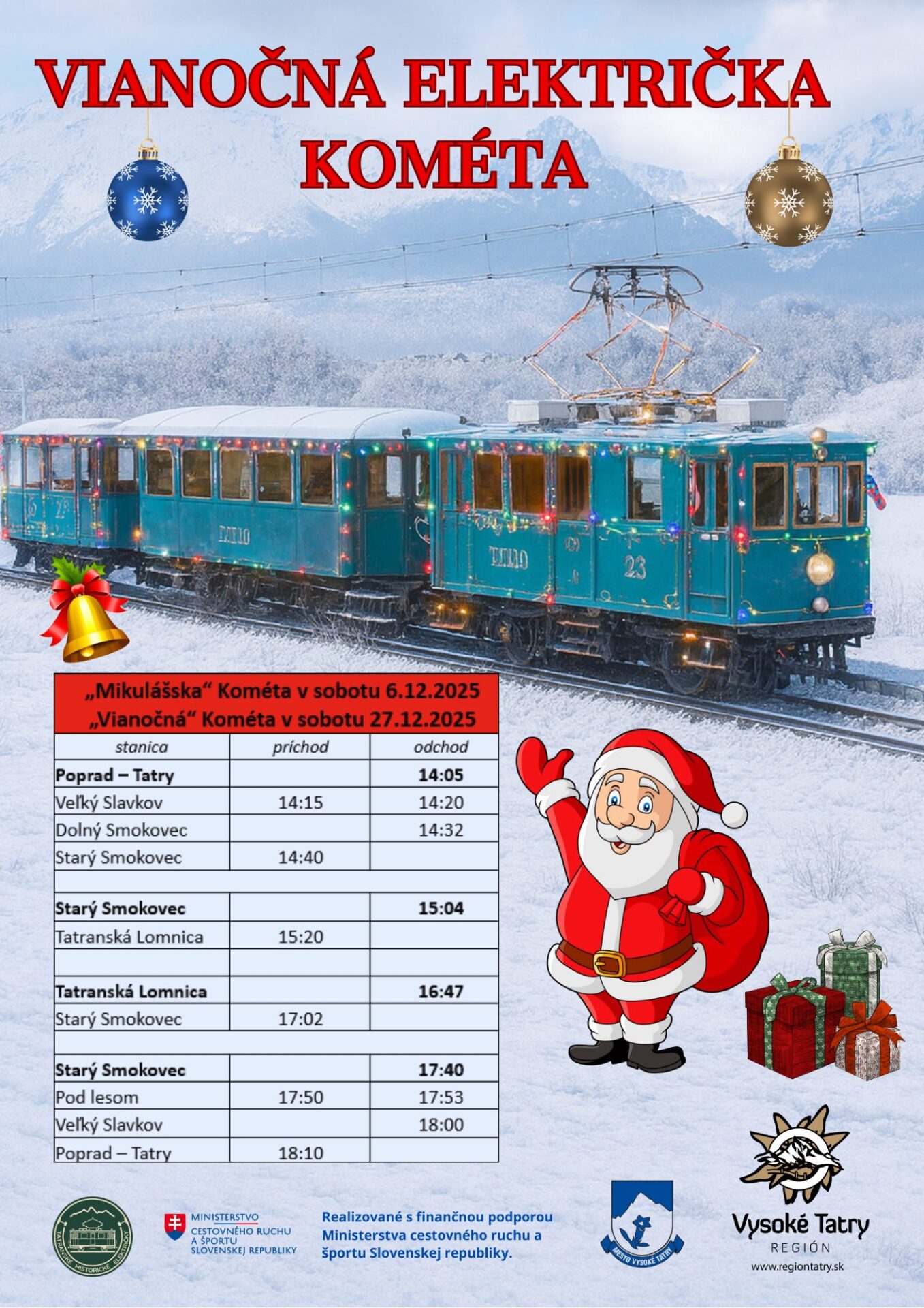 MIKULÁŠ NA KOMÉTE