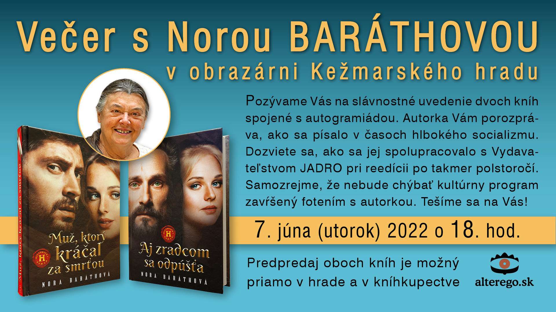 Večer s Norou Baráthovou
