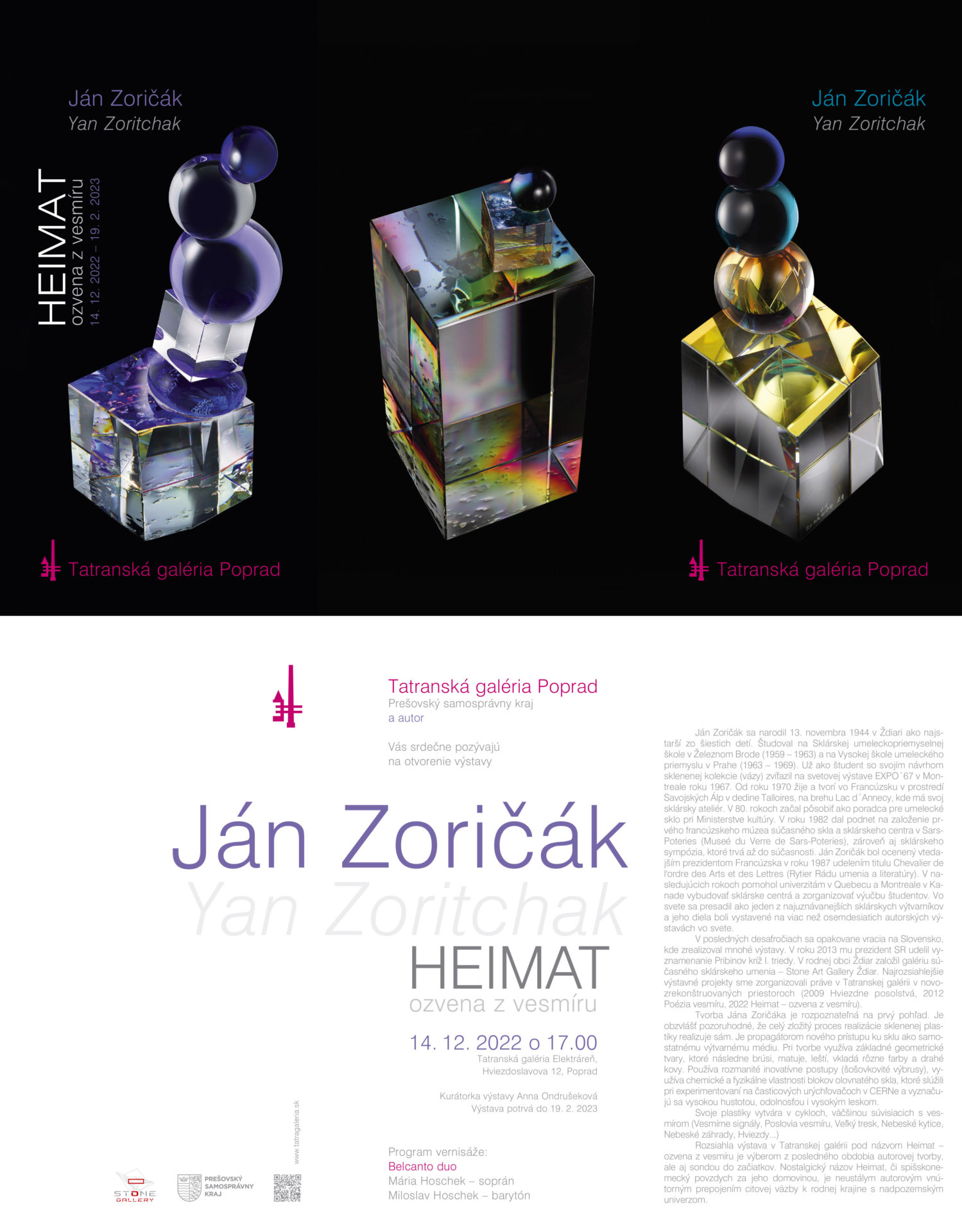 Ján Zoričák – HEIMAT ozvena z vesmíru