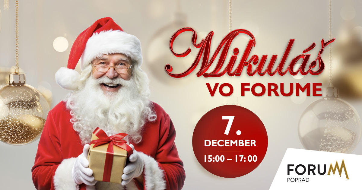 Mikuláš vo Forume