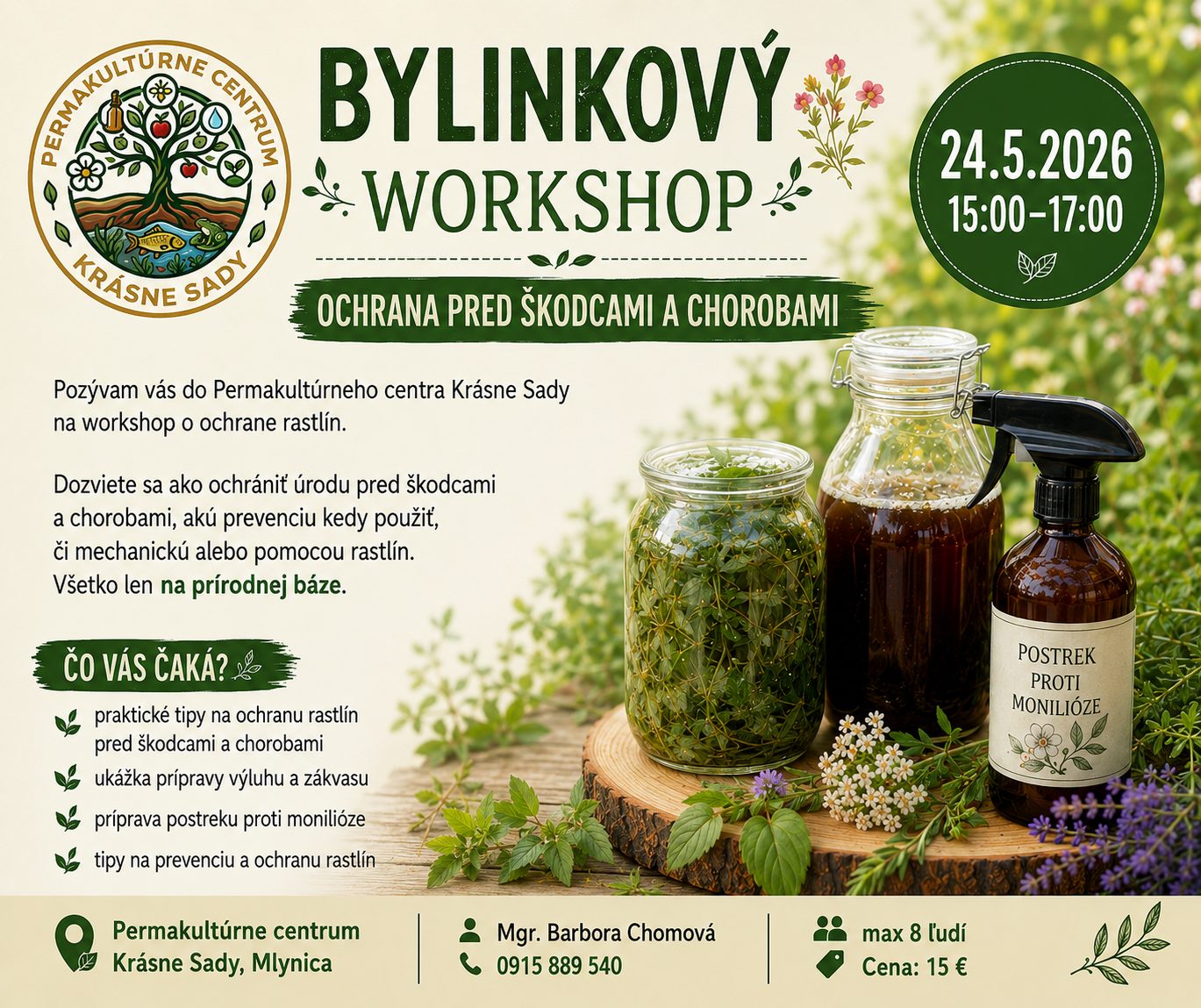 Workshop ochrana pred škodcami a chorobami