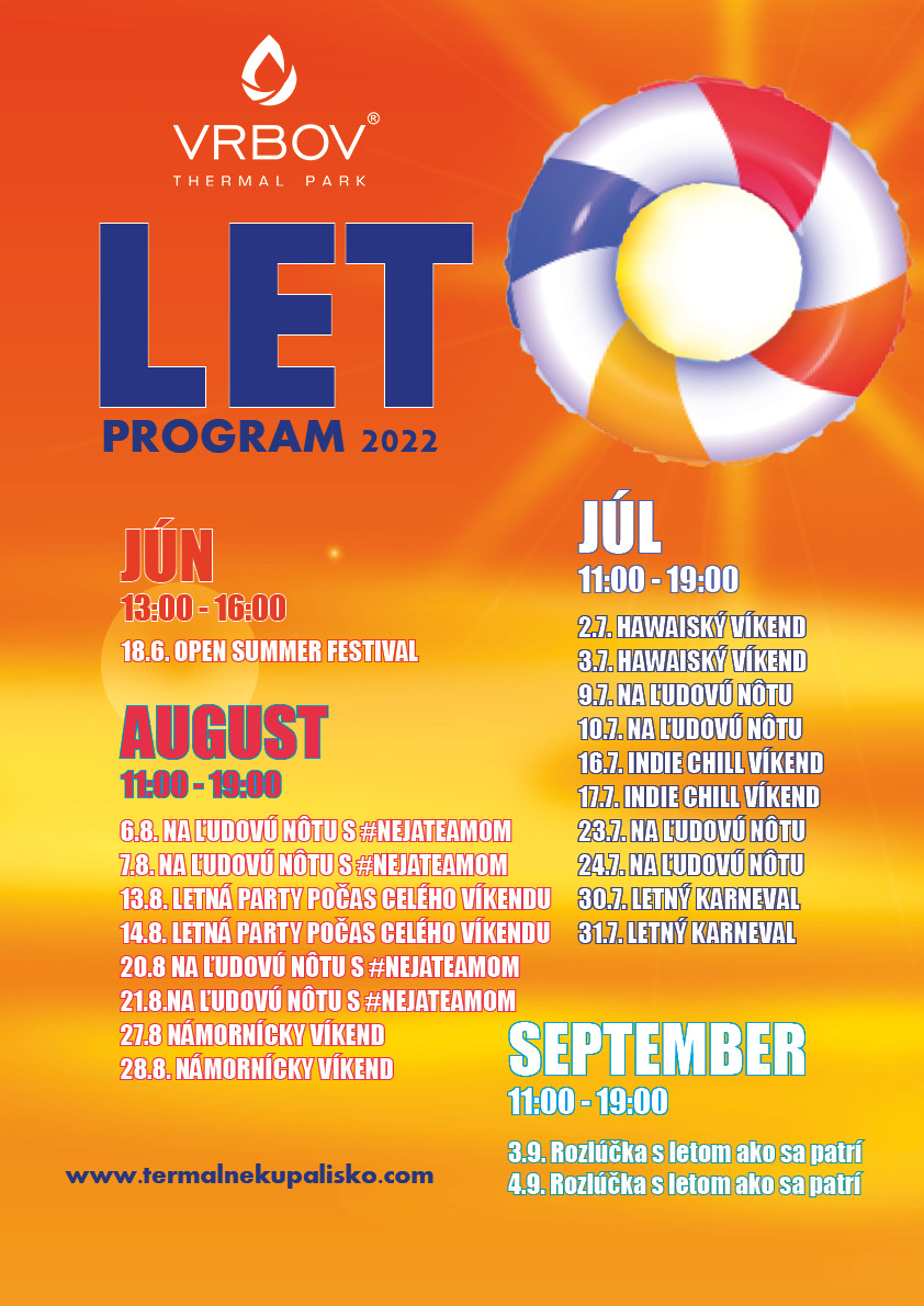 OPEN SUMMER FESTIVAL – THERMAL PARK VRBOV
