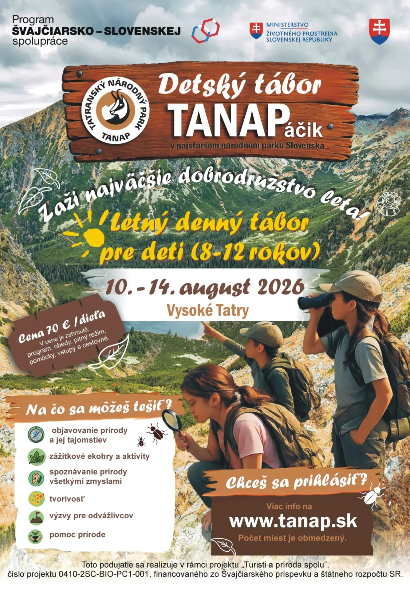 Detský tábor TANAPáčik