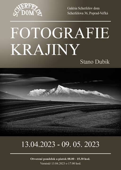 Výstava Stano Dubik Fotografie krajiny