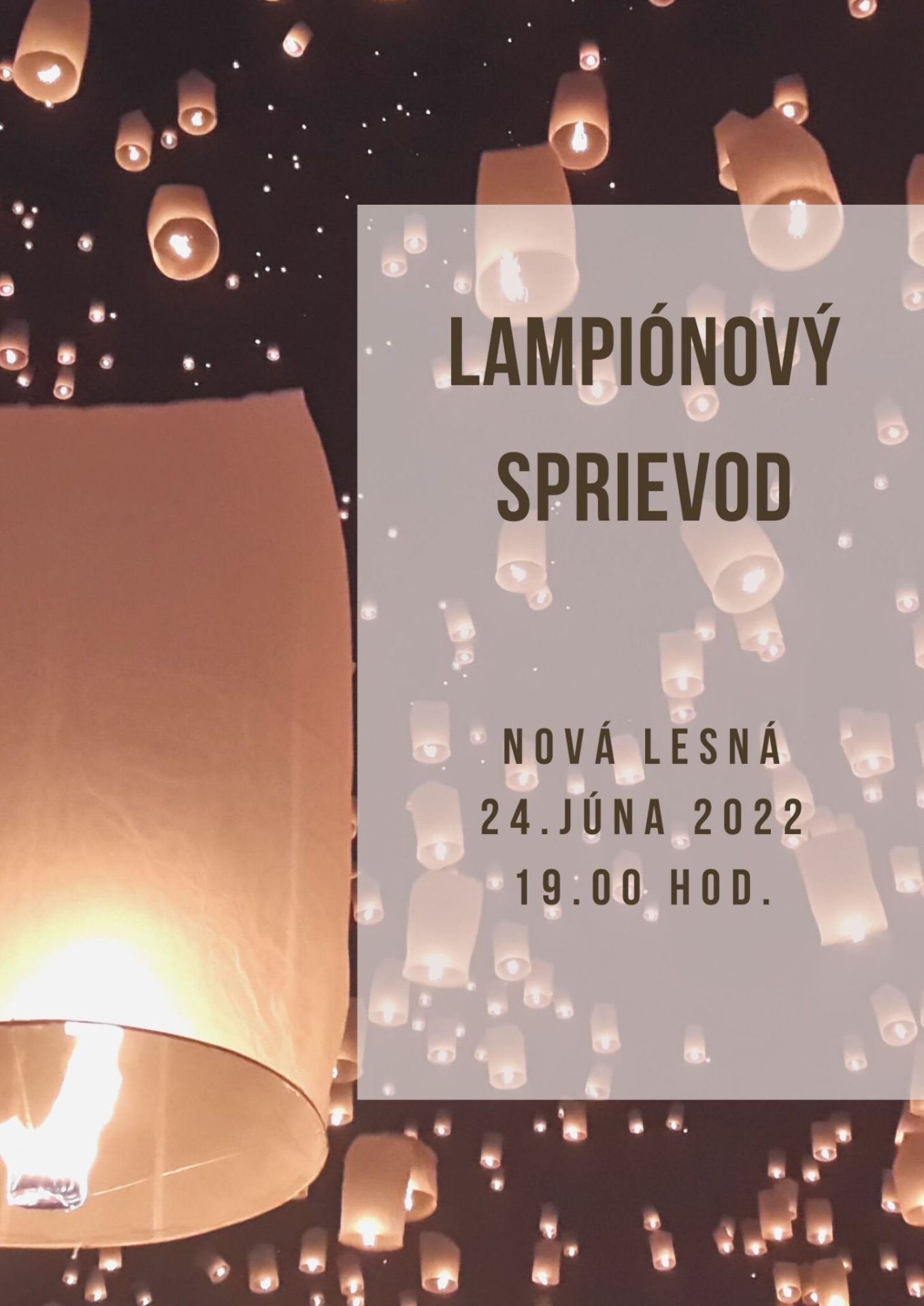 Lampiónový sprievod a jahodobranie