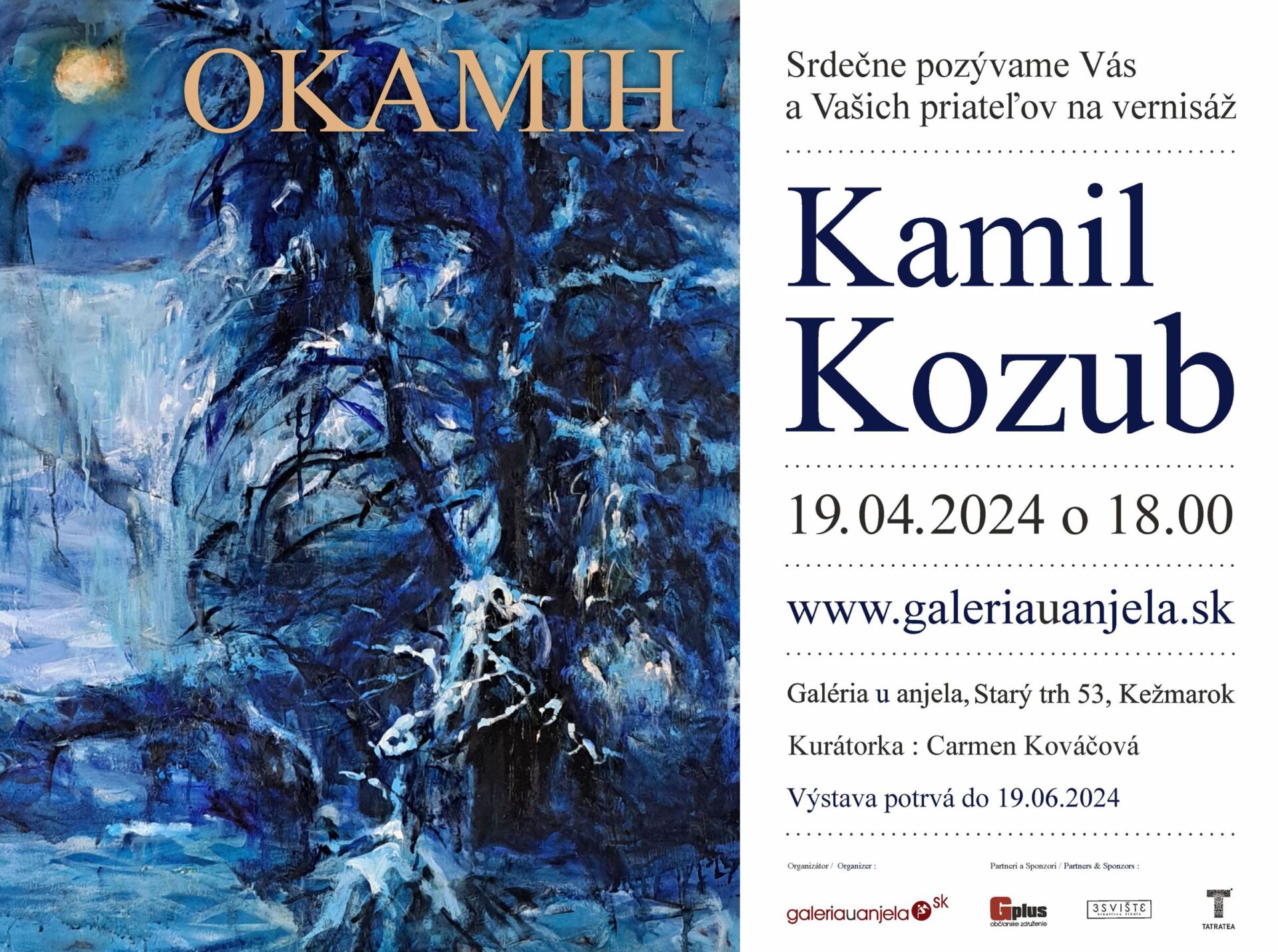 Výstava Kamil Kozub – Okamih