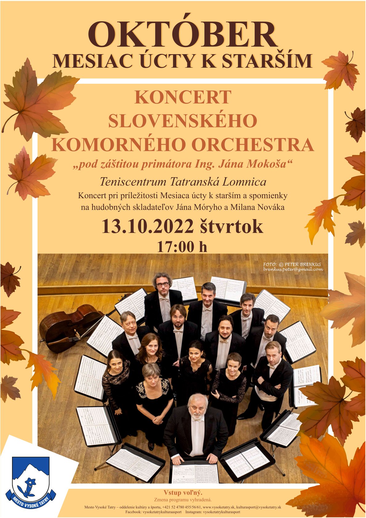 Koncert Slovenského komorného orchestra
