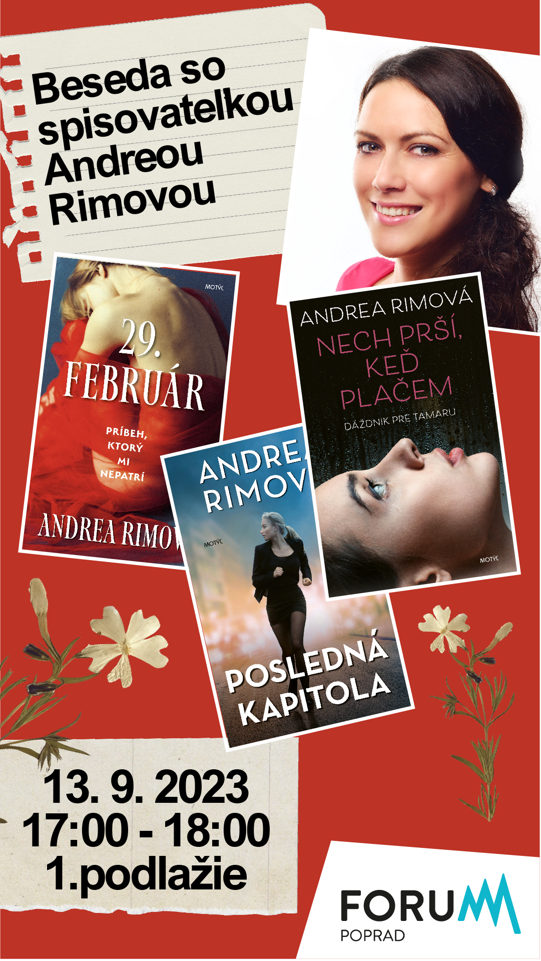 Beseda so spisovateľkou