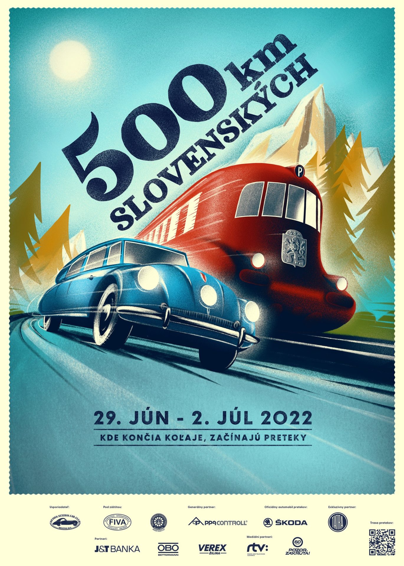 500 km slovenských