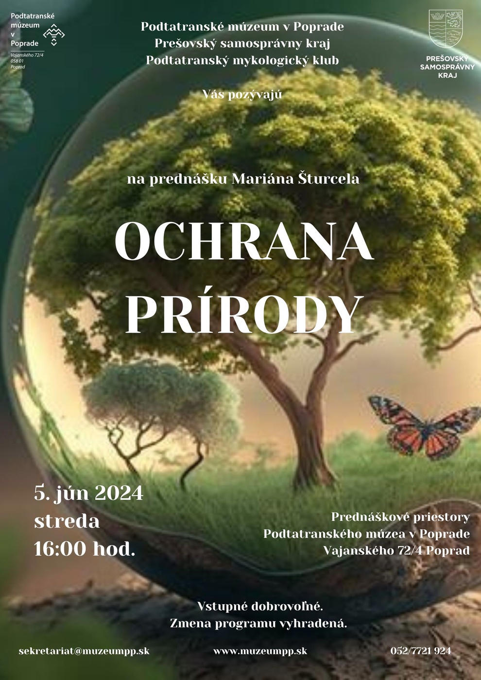 Prednáška „Ochrana prírody“