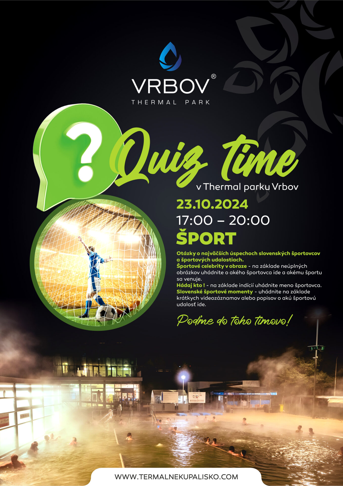 Quiz time v Thermal parku Vrbov
