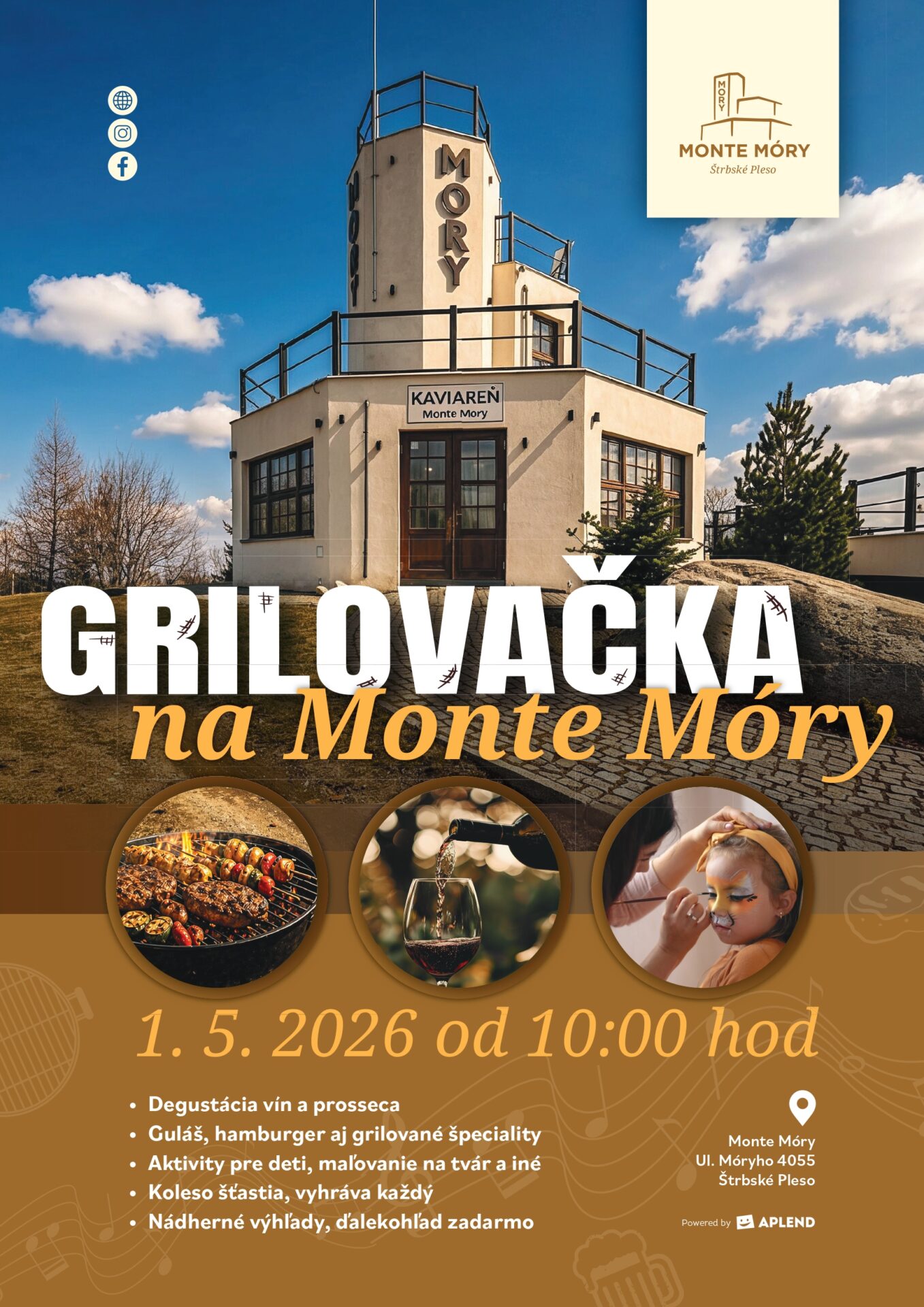 Grilovačka na Monte Mory