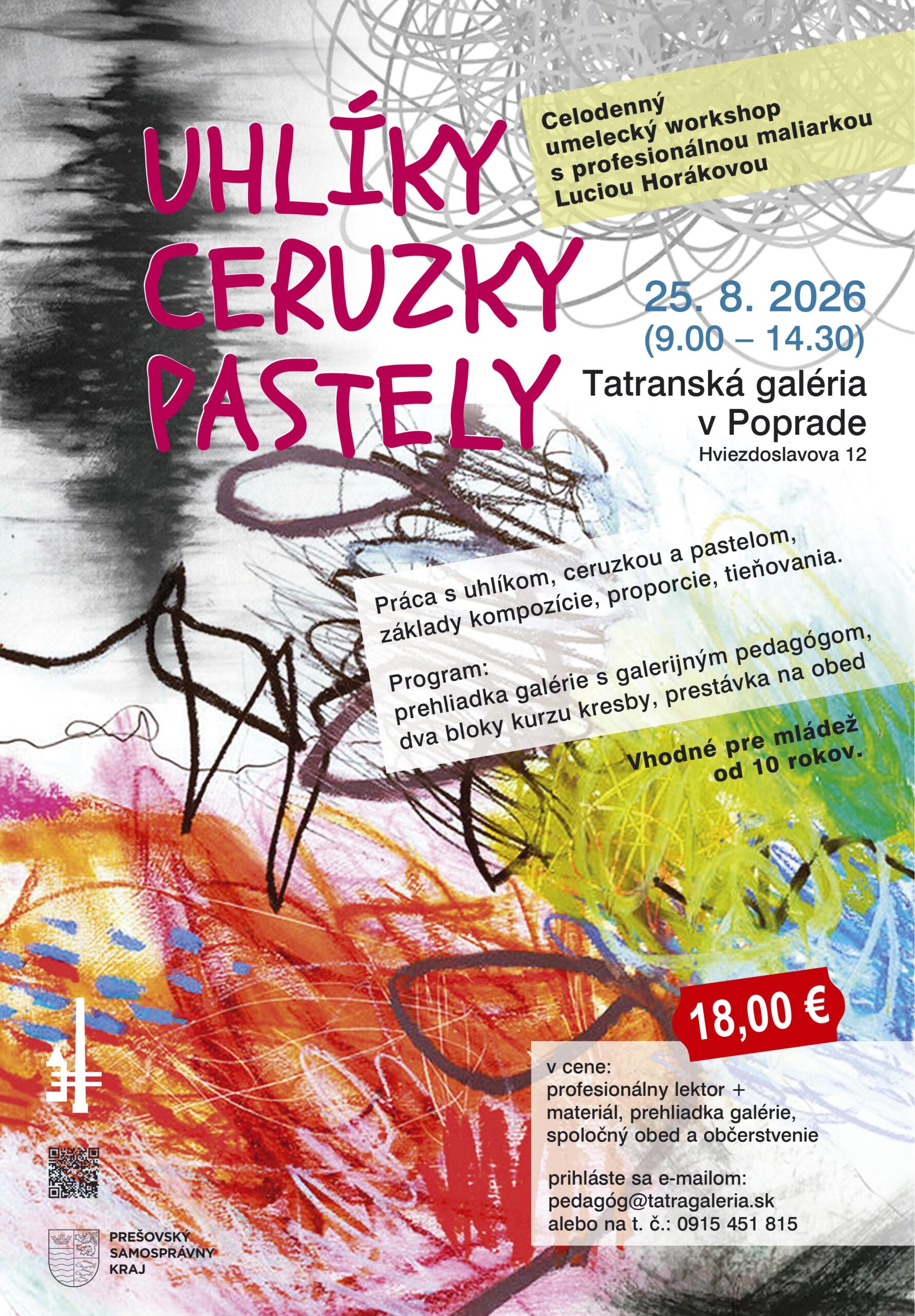 Umelecký workshop pod vedením maliarky Lucie Horákovej