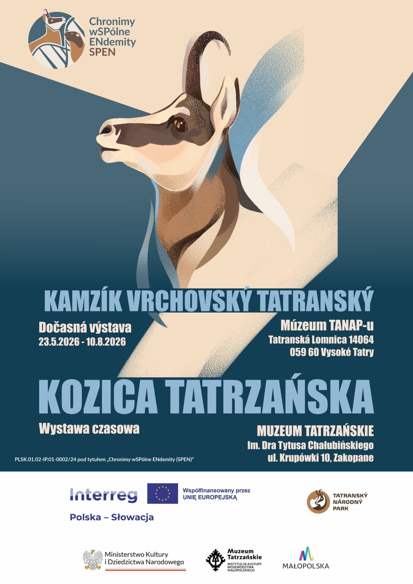 Výstava „Kamzík vrchovský tatranský