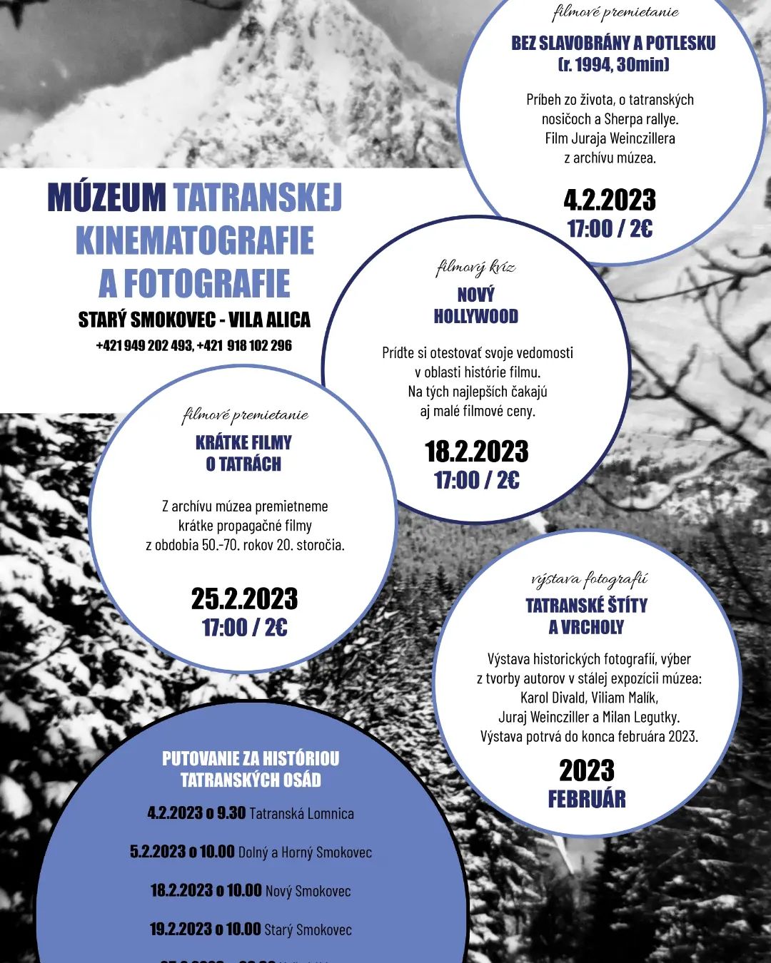 Výstava -TATRANSKÉ ŠTÍTY A VRCHOLY